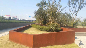 宣化耐候钢挡土墙